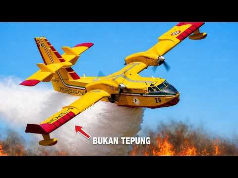 Super Scooper: The Firefighting Plane That Can Scoop Water While Flying