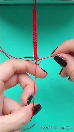 🌟🔴🧵 DIY: Red bracelet to give as a lucky charm