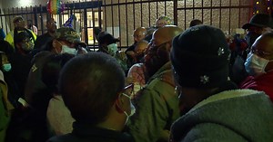 'The devil hit us where it hurts': Hundreds gather for prayer vigil to honor woman killed inside Baltimore church