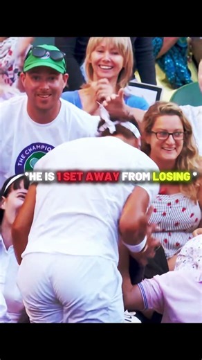 When Nadal ALMOST FELL to save a point #shorts #tennis #wimbledon