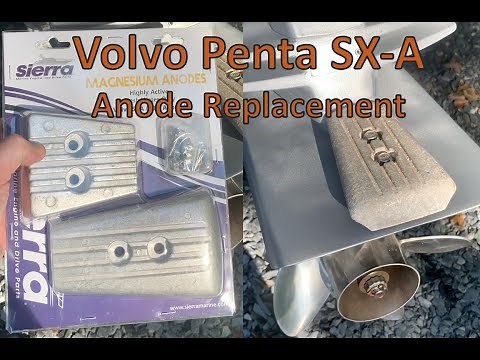 Volvo Penta Anode Replacement SX-A I/O - Sierra - Martyr