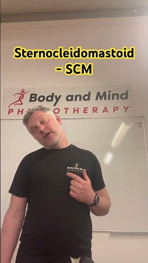SCM Sternocleidomastoid stretch