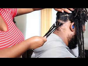 How to Retwist Locs with Loc N Gel | My EASY Roll & Twist Method (BEGINNER FRIENDLY!)