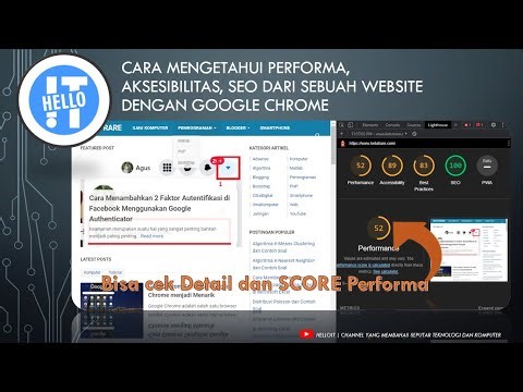 Cara Mengetahui Performa Sebuah Website Menggunakan Google Chrome