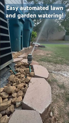 Easy automated lawn and garden watering with Orbit B-hyve Smart Watering Timer #automate #diy #h2o