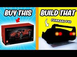 BUY This BUILD That - LEGO FERRARI DAYTONA SP3
