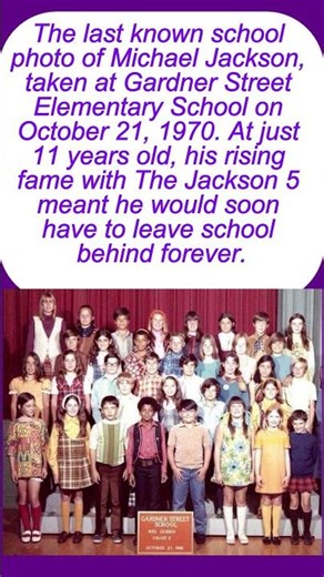 The Last Photo Of Michael Jackson Before Fame Changed Everything | 1970