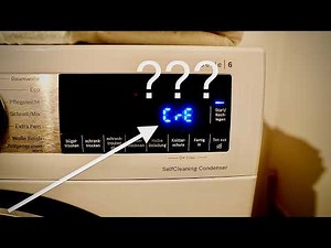 CRE Error Message on Bosch Dryer? Here’s What It Means and How to Fix It
