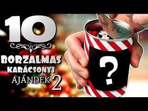 10 Borzalmas Karácsonyi Ajándék #2 [TOPLISTÁK]