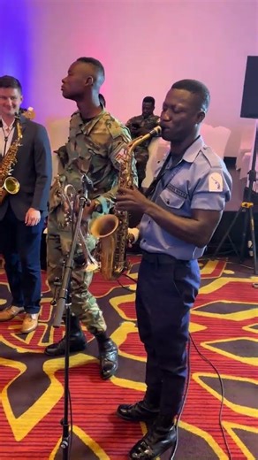 Military melody! 🎷🎺 #usarmy #militarylifestyle #ngarmy #music #security #instrumental