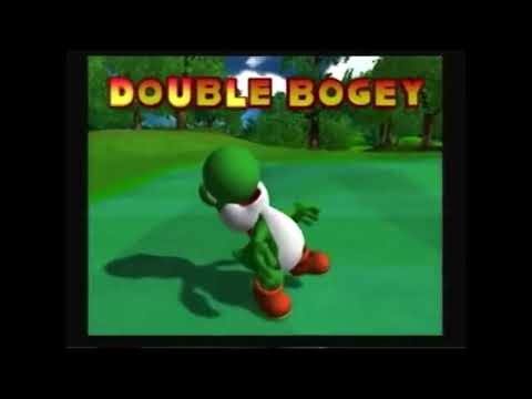 What happens when you get a Double Bogey in Mario Golf: Toadstool Tour