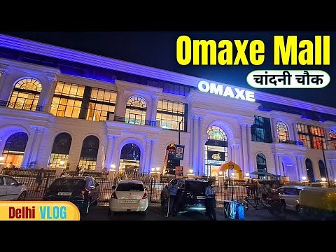 Omaxe Mall Chandni Chowk Delhi Tour in 4K | Inside View Omaxe Mall | Top Shopping Mall in Delhi