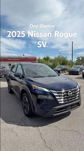 One Owner 2025 Nissan Rogue SV