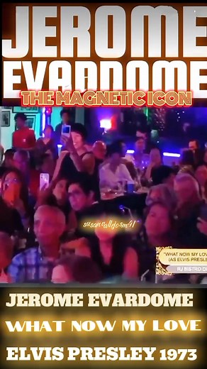 WHAT NOW MY LOVE Song by ELVIS PRESLEY 1973 Cover Jerome Evardome LEGENDS NIGHT PART 2 RJ Bistro November 25,2025 *Video Courtesy of RJ DigiTV, Shared for fan tribute and fair use only* | Jerome Evardome - The Magnetic Icon