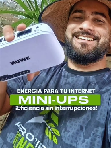 LoNuevo || Mini UPS. Con su extraordinaria capacidad de carga, puede proporcionar energía adicional a tu Router Wifi, teléfonos móviles, tabletas, cámaras, altavoces portátiles y otros dispositivos pequeños durante emergencias o situaciones en las que no haya acceso a una toma de corriente. NO TE QUEDES SIN INTERNET. En nuestro País es frecuente las fallas de energía eléctrica, Pero no te preocupes, contamos con los MiniUPS que permiten que tú Router/Modem Wifi continúe encendido durante un apa