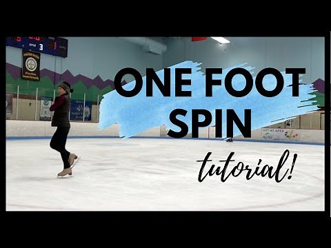 ONE FOOT SPIN – Ice Skating Spins for Beginners