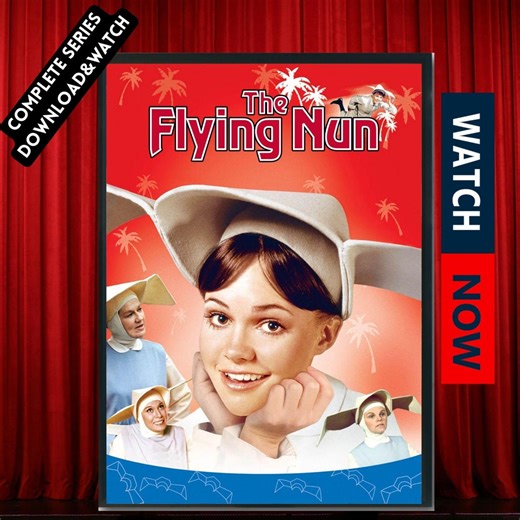 The Flying Nun (1967–1970) – Complete Series – Digital Version – DVD Quality – Classic Sitcom - Etsy