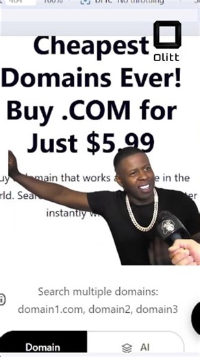 Cheapest Domains Ever! Buy .COM for Just $5.99