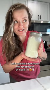 Let’s see how much breastmilk I produce in 24 hours!! 🐮👀🤯 #pumpingmom #fyp #breastmilk #oversupply #breastfeeding | Lorelei Wilfong