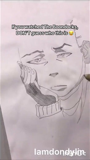 I Drew This Boondocks Character ✍🏾👀 | Guess Who #TheBoondocks #BoondocksFanArt #BoondocksArt