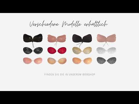 Trageanleitung Klebe-BH - selbstklebender BH mit Push-Up Effekt und einen schönen Rückenausschnitt