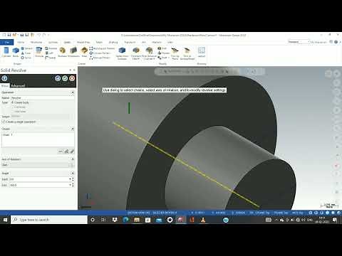 "How to Use the Revolve Option in Mastercam 2022: Step-by-Step Tutorial"#mastercam @Donmech7