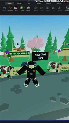 Day 4 Of making a Donation Game In Roblox 🛠️⏣#roblox #shorts #viral #robloxshorts #animation #fyp