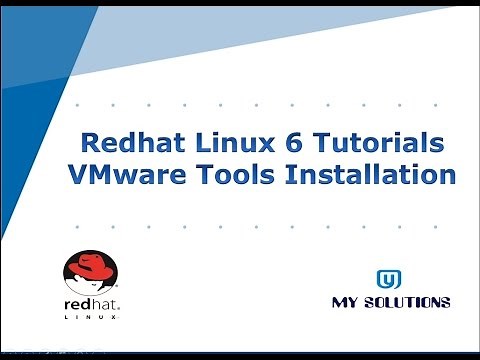VMware Tools Installation in Redhat Linux 6