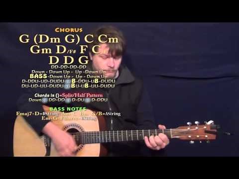 The Most Beautiful Girl (Charlie Rich) Guitar Lesson Chord Chart