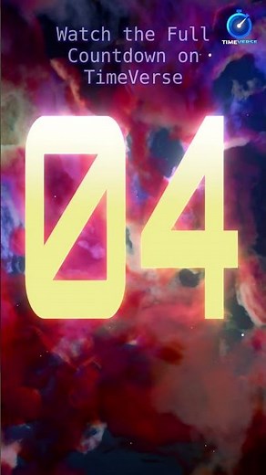 | Cosmic Space Timer | 10 Seconds Nebula Countdown Timer ⏱️