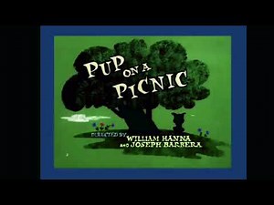 Pup on a Picnic 1955 Original Titles Opening and Closing
