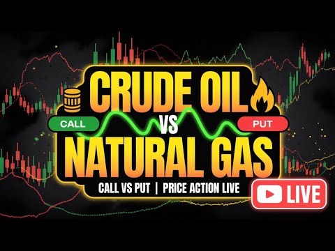LIVE Commodity Market | Crude Oil, Natural Gas, Gold, Silver | Real-Time Analysis