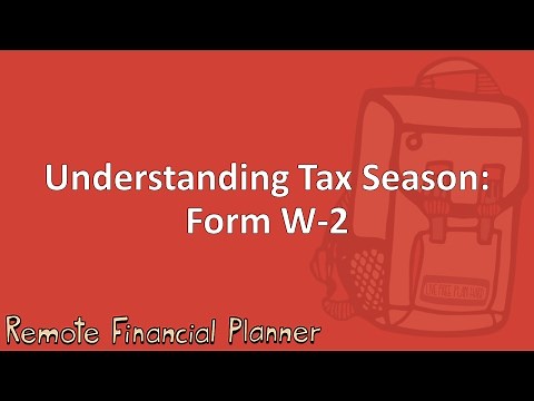 Understanding Tax Season: Form W-2