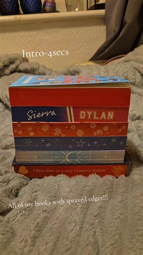 I love sprayed edges!!!!! #sprayededges #book #booktok #fyp #books