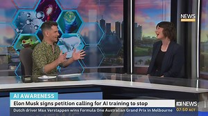 Artificial intelligence is well and truly in the zeitgeist - but what happens when it tries to solve puzzles or order dollhouses for you? Comedian and science communicator Alanta Colley dropped in for a chat with Nate about the lighter side of AI 🤖💻 | News Breakfast