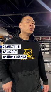 Chinese heavyweight boxer Zhang Zhilei has challenged two-time world champion Anthony Joshua to a fight, saying ‘everyone in the world wants to see this match happen’ but claiming Joshua and his manager are avoiding it. | CGTNEurope