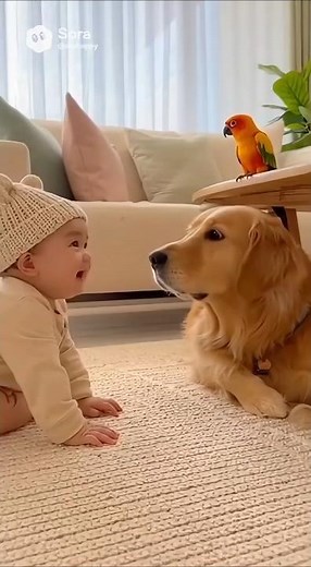 Cutest Baby and Dog Howling Ever!