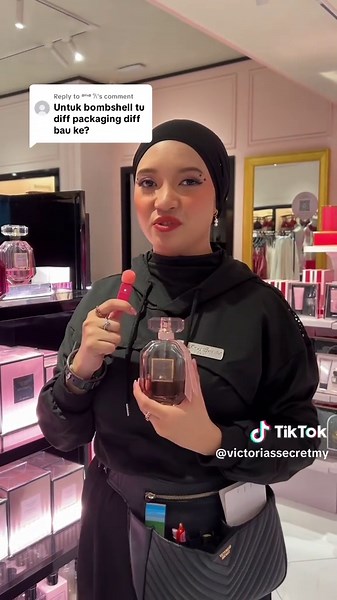 Replying to @ᵃˡˡⁱˢᵃ 𐙚 which bombshell is for you? 👀💗✨#VictoriasSecretMY #perfume