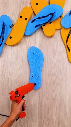 Say Goodbye to Spider Scares with These Fun Slippers! 🕷️👣✨ #lifehack #diy