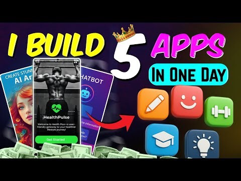 I Built 5 Insane Apps in One Day!
