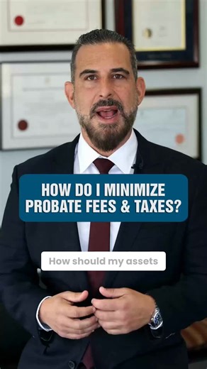 How do you minimize probate fees and taxes? 💡 When you work with a lawyer, they'll provide strategies to structure your assets so your loved ones won't face high probate fees or taxes. A good lawyer will explain: ✅ Estate planning strategies ✅ Future tax implications ✅ How to minimize costs for your beneficiaries Protect your family's inheritance. #DiamondAndDiamond #EstatePlanning #ProbateFees