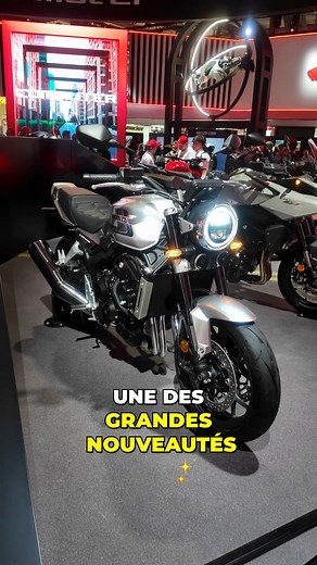 Neo-rétro et moderne se MARIENT avec la CB1000 F!! #hondacb1000f #cb1000f #neoretro #eicma2025 #eicma