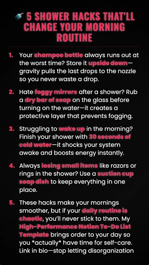 🚿 5 Shower Hacks That’ll Change Your Morning Routine #ad (Verify Info)