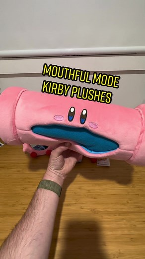 Mouthful Mode Kirby Plush Collection from Kirby and the Forgotten Land