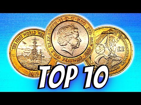 Queen Elizabeth II's Rarest and Most Valuable £2 Coins (UK Circulation)
