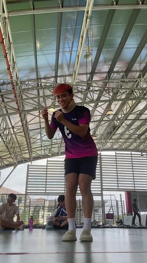 Trained so much for a neck injury on the first match🙃