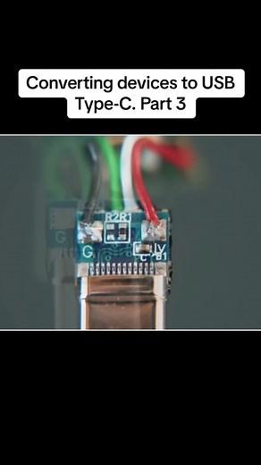 Converting devices to USB Type-C. #repair #building #diy #usb