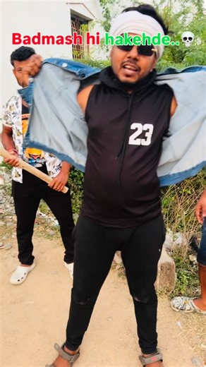Chandan Comedian on Instagram: "Badmaash Hai hakehde..💀 #funny #comedy #reelsinstagram #foryou #trending"