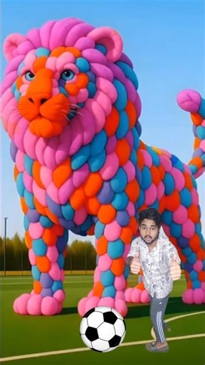 The mascot vibrato assistant placed on the football field is popular, co-produced,creative #viral