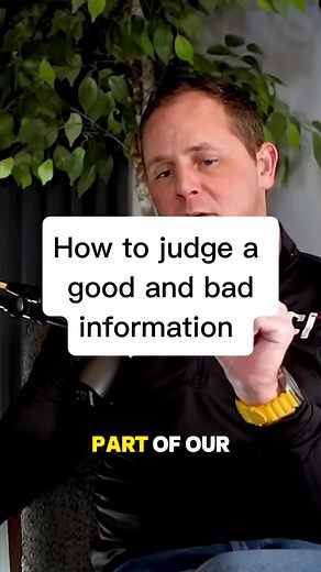 Judging Good vs Bad Information: Insights by Chase Hughes
